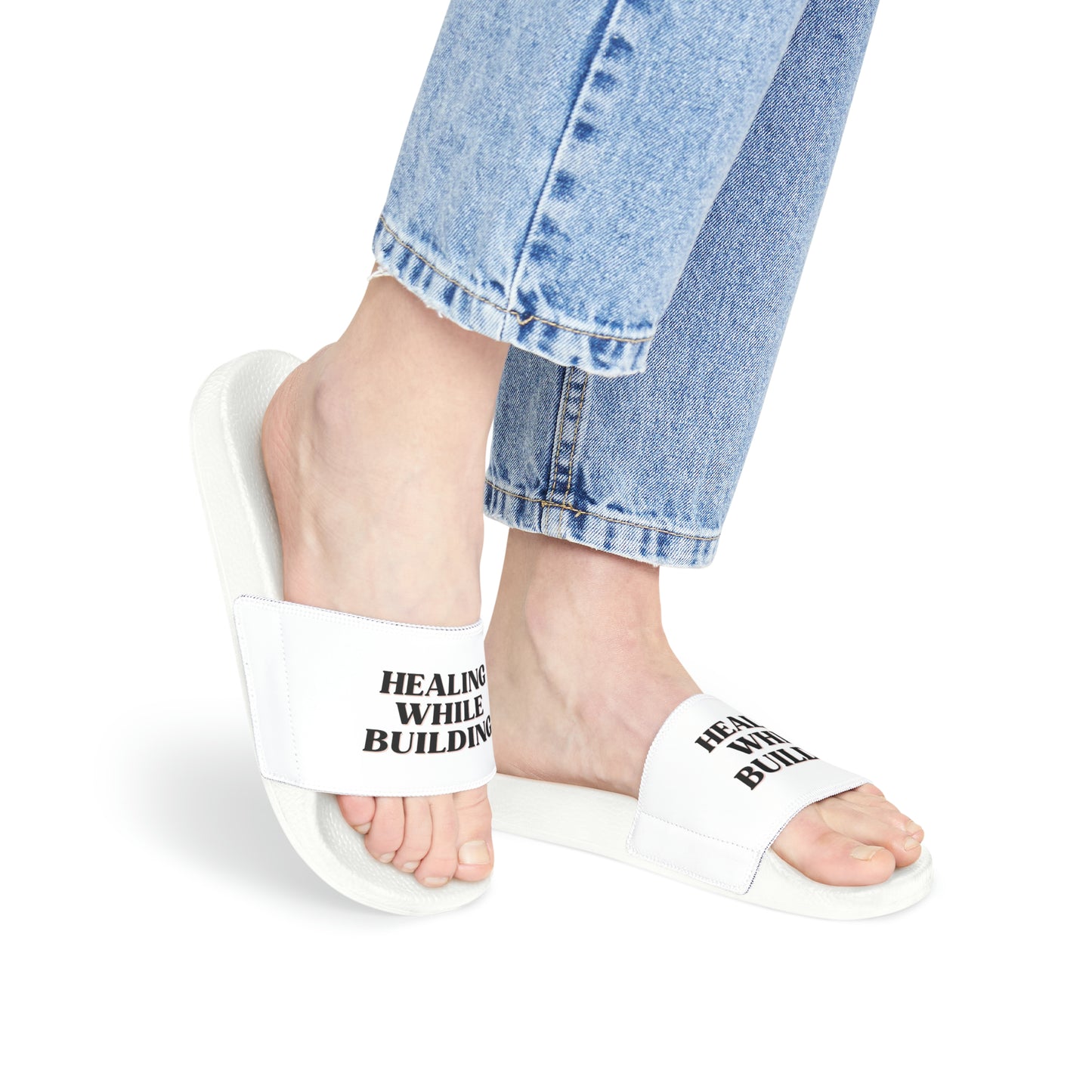 Healing While Building Women's Slides Sandals