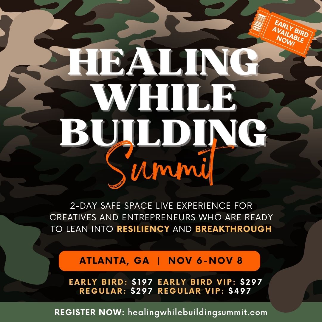 Healing While Building 2 DAY Live Ticket (Nov 6th-Nov 8th in ATL)
